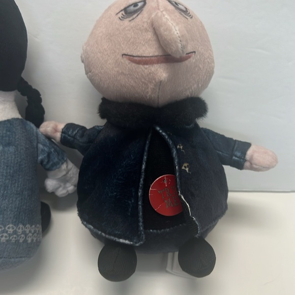 Addams family 2019 Uncle Fester And Wednesday Dolls Plush - Picture 5 of 8